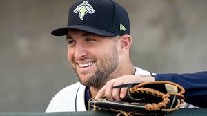 Fan painfully discovers that Tim Tebow's accuracy issues extend to baseball 