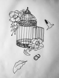 Bird In A Gilded Cage Quote I Will Fly From My Gilded Cage Cage Tattoos Freedom Tattoos Birdcage Tattoo