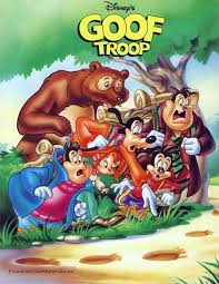 Нэнси картрайт, джим каммингс, билл фармер и др. Goof Troop 1992 Movie Cover Goof Troop Movie Covers Goofy Disney