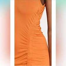 Veronica Beard Haylee Side-Ruched Asymmetric Midi Tank Dress Size: M