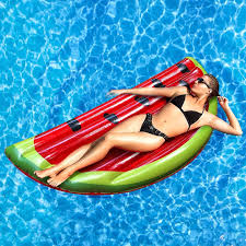 But without a pool float, this can be a hard task. Rexco Giant Inflatable Watermelon Beach Float Lounger Swimming Pool Toy Mat Lilo Ebay