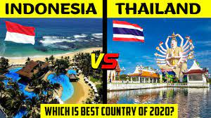 When comparing food in thailand vs. Indonesia Vs Thailand Country Comparison Military Gdp Currency Population Etc Youtube