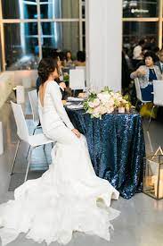 Downtown L A Wedding With Rooftop Views Pretty White Dresses Wedding Dress Long Sleeve Wedding Dresses