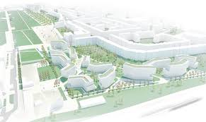 Mauerpark Masterplan Location Berlin J Mayer H Architects Masterplan Architecture Architecture Model Architecture Plan