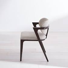 Adam Court Upholstered Dining Chair Kursi Mebel Rumah