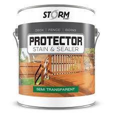 Storm System Protector Semi-Transparent Stain and Sealer