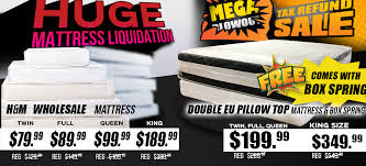 Mega Blowout Tax Super Sale Mattress Super Liquidation Get Great Discounts On Mattresses Twin For 80 Full Mattress Box Springs Mattress Mattress Furniture