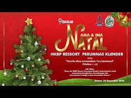 Lagu ini diciptakan oleh hope ministry team. Live Stream Perayaan Natal Ama Ina Hkbp Ressort Perumnas Klender 22 Desember 2020 Youtube