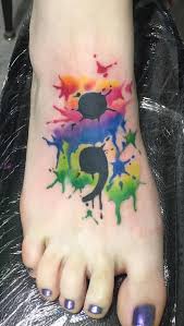 The semicolon tattoo meaning : What Does The Semicolon Tattoo Mean No It Has Nothing To Do With Grammar