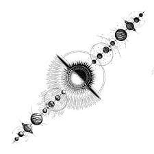 Tattoo Design Solar System Tattoo Contest 99designs