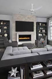 Black and combo can accommodate a combined room. Black Couch Living Room Decor