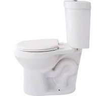 Glacier Bay All in One Round Toilet 2-Piece Dual Flush White ...