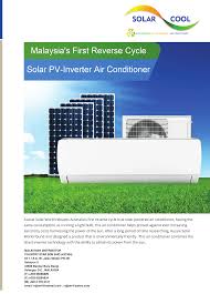 Not all solar powered air conditioners require batteries and/or an inverter. Http Www Solarcoolairconditioner Com Solar Cool Service Manual Dec2016 Pdf