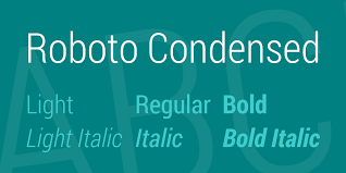 Roboto Condensed Font Family 1001 Fonts Condensed Font Google Font Pairings Font Pairing