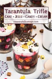 And if we think there's another option that's better for your order, we'll let you know—without delaying final delivery. Tarantula Trifle Super Easy Halloween Dessert Idea