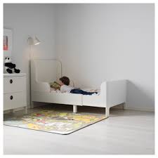 Busunge White Extendable Bed 80x200 Cm Ikea Ikea Kids Bed Ikea Kids Bedroom Ikea Toddler Bed