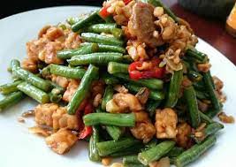 Resep Tumis Kacang Panjang Tempe Oleh Dini Saraswati Recipe Resep Tumis Memasak Tumis