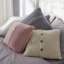 Red Heart Luxe Pillow Trio Pink Amp White Crochet Pillow Patterns Free Crochet Pillow Pattern Pillows