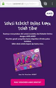 Semua pelanggan axis bisa menggunakan voucher aigo. Cara Mendapatkan Voucher Kuota Gratis Axis Aigo