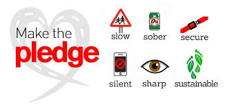 Xyz inc is committed to employee safety. Pledge For Road Safety Brake