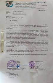 The claimant, official business, parties concerned. Tak Digubris Oleh Pt Cpi Minas Knpi Layangkan Surat Permohonan Hearing Ke Komisi Iv Dprd Siak Karimuntoday