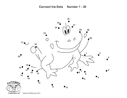 These dot to dot sheets will help your child learn to count and recognize numbers to 20. Numbers 1 20 Dot To Dot Worksheets Novocom Top