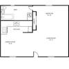 We challenged ourselves to make a rental bedroom for two as small as possible. 1