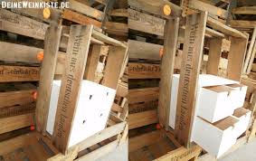 Weinkisten Ikea Hack Mini Kommodo Moppe In Weinkiste Weinkisten Weinkiste Wein