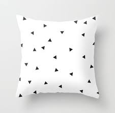 Black And White Decorative Pillows Nordic Inspired Throw Pillows Monochromatic Black White Minimal Pillow Cushion Throw Inspiration Sofa Livin Throw Pillows White Throw Pillows Pillows