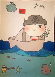 Piratas infantiles imágenes y fotos de stock. Mantita Misspink Blanket Misspink Dibujos Bonitos Ilustraciones Dibujos Sencillos