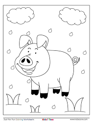 Plus, it's an easy way to celebrate each season or special holidays. Baby Pig Coloring Page Kidzezone