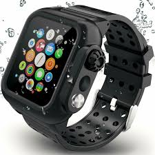 The apple watch series 3 is a smartwatch that complements your iphone and serves as a solid extension of your handheld. Waterproof Case Apple Watch Series 5 4 44mm Built In Screen Protector Watch Band Ebay