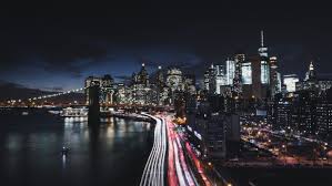 4.6 out of 5 stars 124. New York City Night Cityscape New York Night 4k 1920x1080 Wallpaper Teahub Io