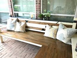 Diy Outdoor Corner Bench Build Just 130 Abbotts At Home