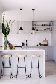 These colors work well on small kitchens with white cabinets, as well as the walls or ceiling, and the perfect white will depend on the look you're trying to achieve. 30 Beauty Small Room Design Ideas You Never Know Before Small Modern Kitchens Small White Kitchens Small Space Kitchen