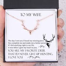 Select from famous brands such as burberry, chanel, and givenchy to leave a lasting impression on your wife. Necklaces Pendants Asked God For An Angel Wife Gifts From Husband Wife Birthday Gift Ideas Rc Rex Books Wife Necklace From Husband To My Wife Necklace Fan Shop