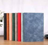 Luxury A5 PU Leather Notebook with Elegant Thermal Binding ...