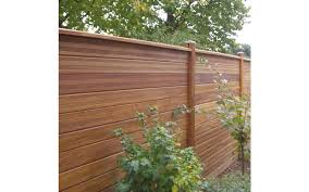 Holz Lamellenzaun Cumaru Lamelle 14x180cm Cumaru Lamellenzaun Holzzaune Zaune Holzzaun Zaunpfosten Vierkantrohr