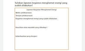 Ajukan pertanyaan tentang tugas sekolahmu. Kunci Jawaban Tema 6 Kelas 3 Sd Halaman 183 184 185 186 187 188 Buku Tematik Laporan Kegiatan Menghemat Energi Metro Lampung News