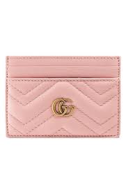 Classic italian heritage pieces, including gucci wallets and cardholders are given the signature michele treatment with whimsical. Gucci Matelasse Leather Card Case Nordstrom