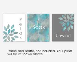 Bathroom Wall Decor Choose Between Unframed Prints Or Canvas Prints Unframed Prints Your Prints Home Decor Sets Bathroom Wall Art Turquoise Bathroom