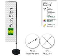 Wind Banner Premium Retangular 4,50M