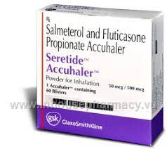 1 доза препарата серетид дискус 50 мкг/500 мкг содержит: Seretide 500 50 Accuhaler Glaxo Uk Inhousepharmacy Vu