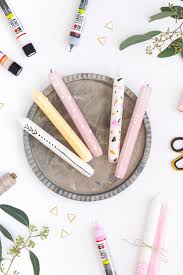 .patch before painting large designs with marabu candle liner.drying time for candle liner how long does the candle liner need to dry? Kerzen Gestalten 4 Verschiedene Moglichkeiten
