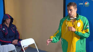 Chad le clos' first olympic race at the london 2012 games! Here S Why Michael Phelps Was Staring Daggers At Chad Le Clos Sbnation Com