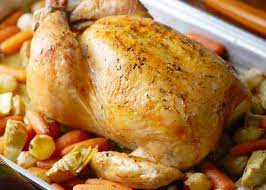 He cooked it at 350 degrees. How To Roast Chicken Allrecipes