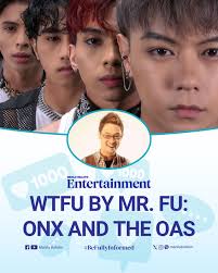 Tep, Jai, EL and Astro of the P-pop group ONX have been taking their  passion for music seriously since their launch last year. (bawal magpahinga  sa gigs or else papaluin sa behind!)