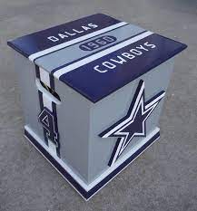 Dallas Cowboys Fans Show Off Your Pride With This Awesome Fan Cave Box It Can Be Use As A Sto Dallas Cowboys Bedroom Dallas Cowboys Room Dallas Cowboys Decor