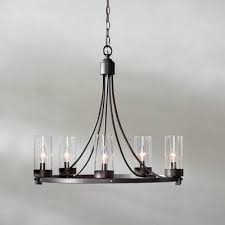 Agave 5 Light Candle Style Chandelier Avize Modern Mutfak