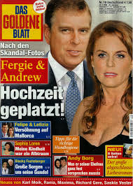 sarah ferguson das goldene blatt ausgabe nr 18 sarah ferguson playbill magazine cover